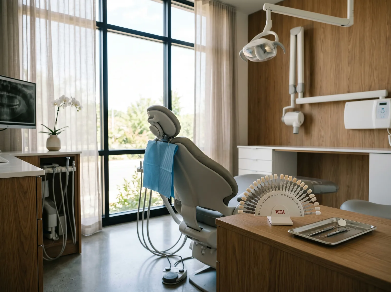 Modern cosmetic dentistry treatment room at Fairmont Dental Centre in London