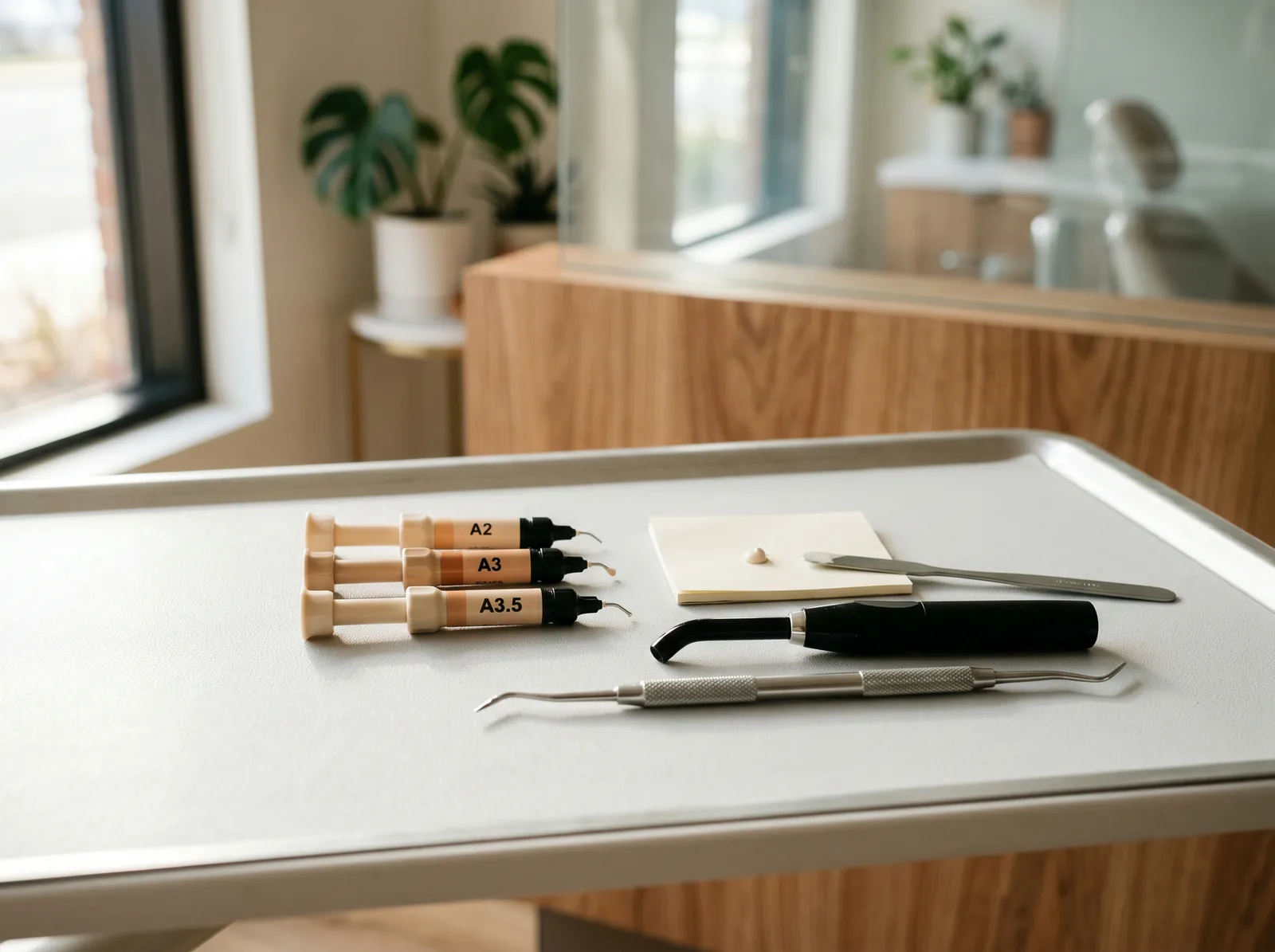 Dental restoration tools and materials at Fairmont Dental Centre in London