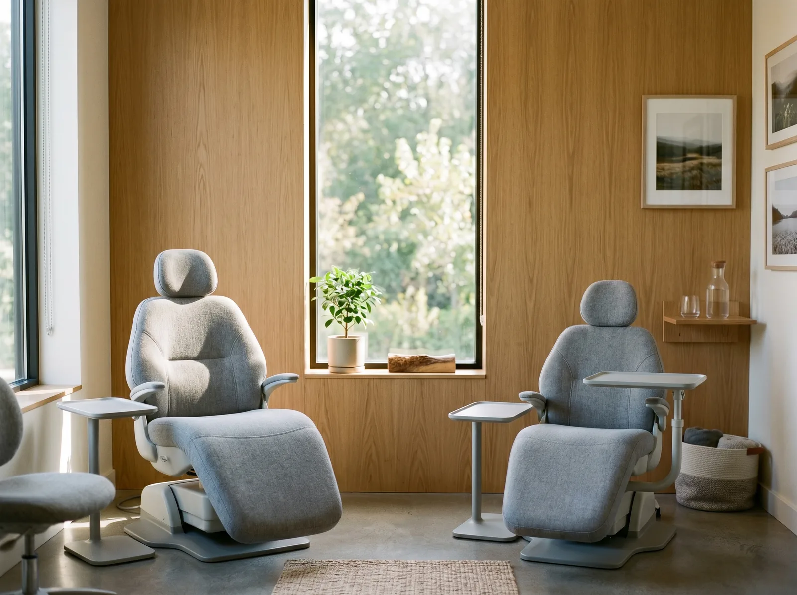 Family-friendly dental treatment room at Fairmont Dental Centre in London